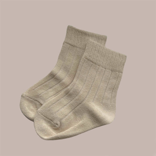 Beige socks