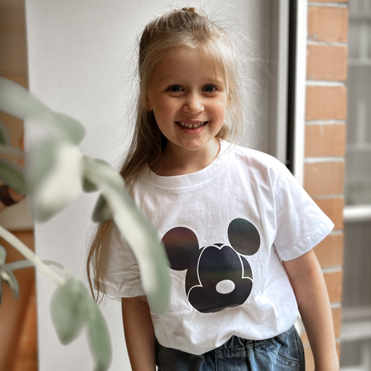 White T-SHIRT "Mickey Mouse"