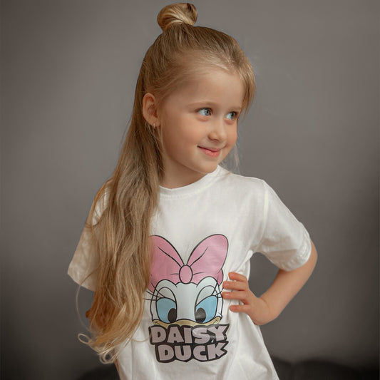 White T-SHIRT "Daisy Duck"