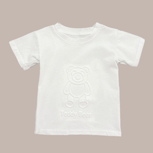 White T-SHIRT "Teddy Bear"