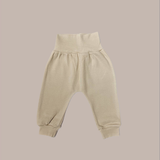 Beige baby pants