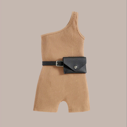 Beige body with bag